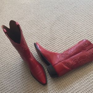 Lucchese 1883 Western Goat Skin Leather Boot!